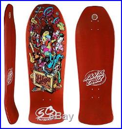 Santa Cruz Jeff Grosso Toybox Limited Edition Skateboard Deck Candy Orange
