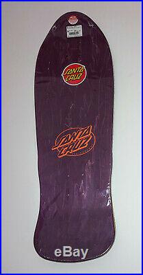 Santa Cruz Skateboard Deck OBrien Reaper Reissue 9.85 Purple 