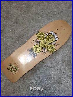 1/1 Dressen Gold Rose Cross / Santa Cruz Skateboards / 1987 Claus Grapke NHS