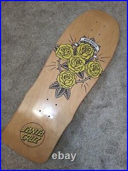 1/1 Dressen Gold Rose Cross / Santa Cruz Skateboards / 1987 Claus Grapke NHS