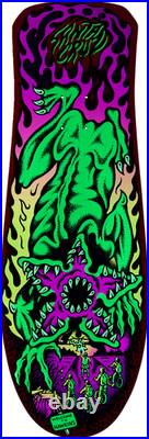 10.3in Stranger Things Salba Demogorgon Santa Cruz Skateboard Deck