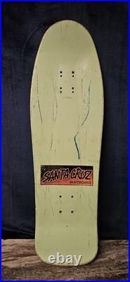 10in Wide Tom Knox Santa Cruz Skateboard Deck