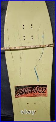 10in Wide Tom Knox Santa Cruz Skateboard Deck