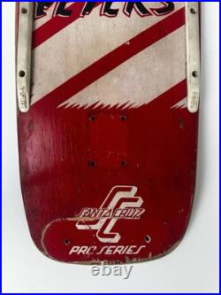 1908s Santa Cruz Duane Peters Original Skateboard. Vintage Rare
