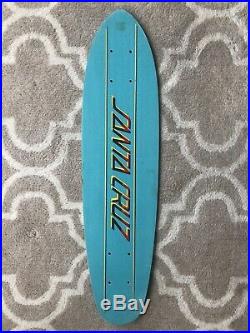 1970s Santa Cruz Vintage Skateboard Deck Nos Rare