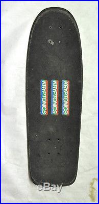 1979 Kryptonics Foam core Skateboard, used, pretty rare, G&S, Powell, Santa Cruz, Alva