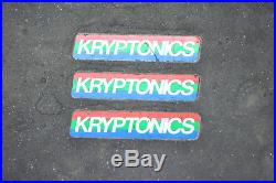 1979 Kryptonics Foam core Skateboard, used, pretty rare, G&S, Powell, Santa Cruz, Alva