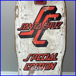 1985 Vintage Santa Cruz Special Edition Skateboard Read Description