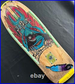 1989 SMA Santa Cruz Natas Kaupas Freddy Jim Phillips Skateboard Deck