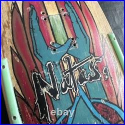 1989 SMA Santa Cruz Natas Kaupas Freddy Jim Phillips Skateboard Deck