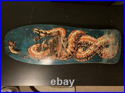 1989 Santa Cruz Jeff Kendall Snake OG skateboard