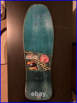 1989 Santa Cruz Jeff Kendall Snake OG skateboard