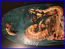 1989 Santa Cruz Jeff Kendall Snake OG skateboard