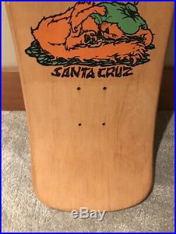 1990 Vintage Santa Cruz Bod Boyle Sick Cat NOS OG Skateboard Deck Rob Roskopp