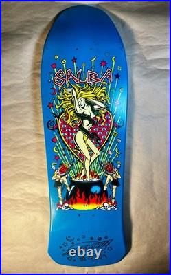 2005 Santa Cruz Salba Witch Doctor Reissue Old School Skateboard Deck