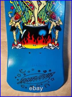 2005 Santa Cruz Salba Witch Doctor Reissue Old School Skateboard Deck