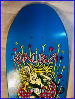 2005 Santa Cruz Salba Witch Doctor Reissue Old School Skateboard Deck