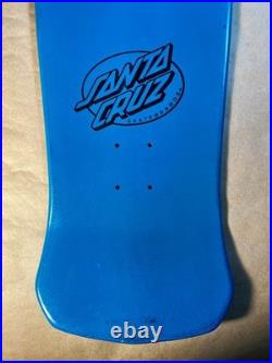 2005 Santa Cruz Salba Witch Doctor Reissue Old School Skateboard Deck