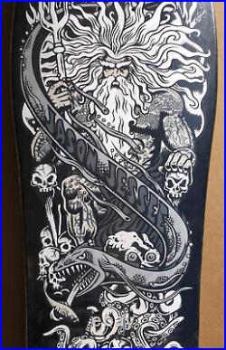 2006 Santa Cruz Jason Jessee Neptune Ashes 2 Ashes Skateboard Deck Rare