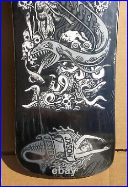 2006 Santa Cruz Jason Jessee Neptune Ashes 2 Ashes Skateboard Deck Rare