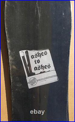 2006 Santa Cruz Jason Jessee Neptune Ashes 2 Ashes Skateboard Deck Rare