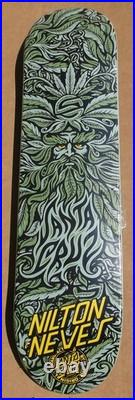 2009 Santa Cruz Nilton Neves Tree God Aka Weed God Skateboard Deck Sungod Rare