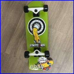2011 Santa Cruz Homer One Simpson Roskopp Target Mini Skateboard Complete