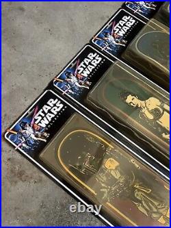 2014 Original Set Of 4 MISPRINT (error) Santa Cruz Star Wars Series Skateboards