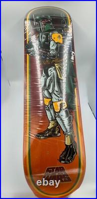 2014 Santa Cruz Star Wars Bobba Fett Skateboard Deck THE Mandalorian
