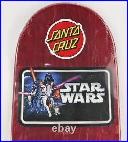 2014 Santa Cruz Star Wars Slave Leia Skateboard Deck NOS In Shrink 7.8 x 31.7