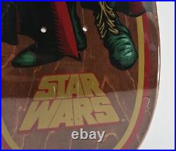 2014 Santa Cruz Star Wars Slave Leia Skateboard Deck NOS In Shrink 7.8 x 31.7