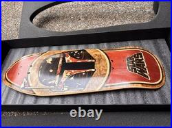 2014 Santa Cruz X Star Wars Boba Fett Wood Inlay Skateboard Deck Limited Ed