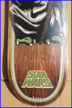 2014 Santa Cruz X Star Wars Yoda Skateboard Deck Rare