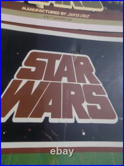 2014 Santa Cruz X Star Wars Yoda Skateboard Deck Rare