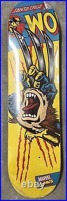 2015 30th Anniversary Santa Cruz X Marvel Deck Wolverine Screaming Hand