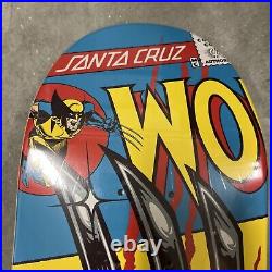 2015 30th Anniversary Santa Cruz X Marvel Deck Wolverine Screaming Hand