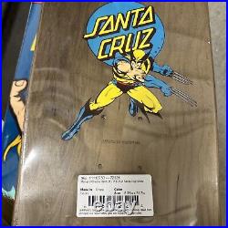 2015 30th Anniversary Santa Cruz X Marvel Deck Wolverine Screaming Hand