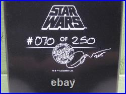 2015 Santa Cruz Star Wars Darth Vader Skateboard Deck SDCC Exclusive NEW #70/250