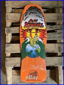 2016 Santa Cruz Jeff kendall End of world skateboard oldschool Reissue Deck Bomb