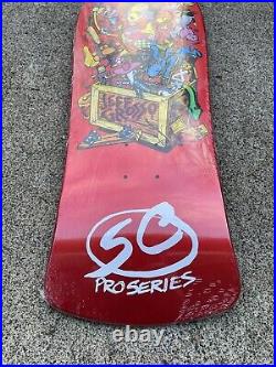 2017 Santa Cruz Jeff Grosso Toybox Skateboard Deck Candy Orange Dip Reissue