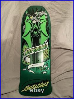 2018 Santa Cruz Jeff Grosso Demon Reissue Skateboard Deck Green New