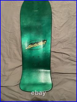 2018 Santa Cruz Jeff Grosso Demon Reissue Skateboard Deck Green New