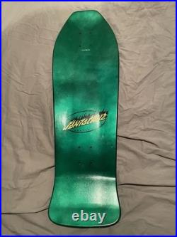 2018 Santa Cruz Jeff Grosso Demon Reissue Skateboard Deck Green New