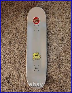 2018 Santa Cruz Skateboard Deck Mars Attacks Blacklight Reaper