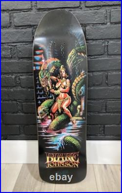 2019 NEW Santa Cruz Blake Johnson WARRIOR PREISSUE Shaped Skateboard DECK 9.35