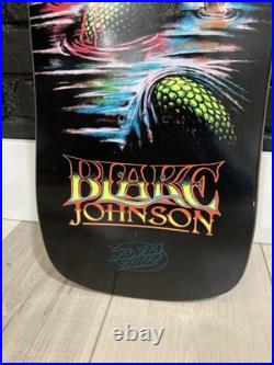 2019 NEW Santa Cruz Blake Johnson WARRIOR PREISSUE Shaped Skateboard DECK 9.35 2019 NEW Santa Cruz Blake Johnson WARRIOR PREISSUE Shaped Skateboard DECK 9.35