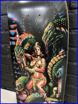 2019 NEW Santa Cruz Blake Johnson WARRIOR PREISSUE Shaped Skateboard DECK 9.35