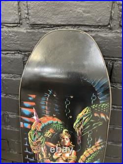 2019 NEW Santa Cruz Blake Johnson WARRIOR PREISSUE Shaped Skateboard DECK 9.35
