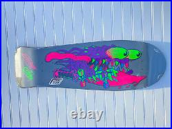 2020 Santa Cruz Slasher Black Light Neon Skateboard Deck! Brand New! Ships Free