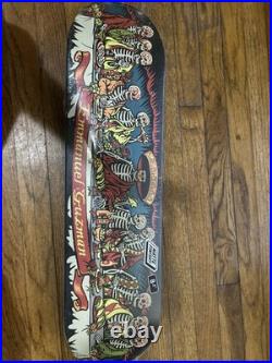 2021 Santa Cruz Emmanuel Guzman Dining With The Dead/Last Supper Skateboard Deck